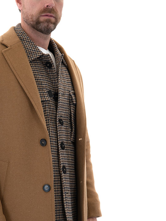 Block Men's Coat Camel