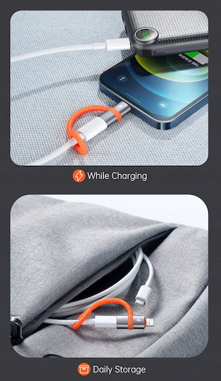Mcdodo Μετατροπέας Lightning male σε USB-C female Πορτοκαλί 1τμχ OT-0510