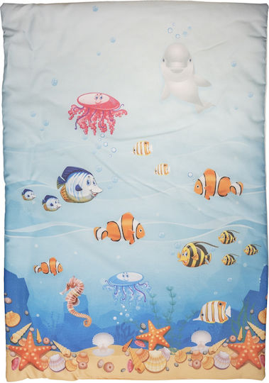 Poo Poo Σет За Количка The Sea Светлосин 2бр
