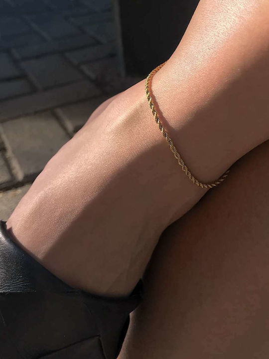 Goldsmith Златна Верига За Глезен От Неръждаема Стомана
