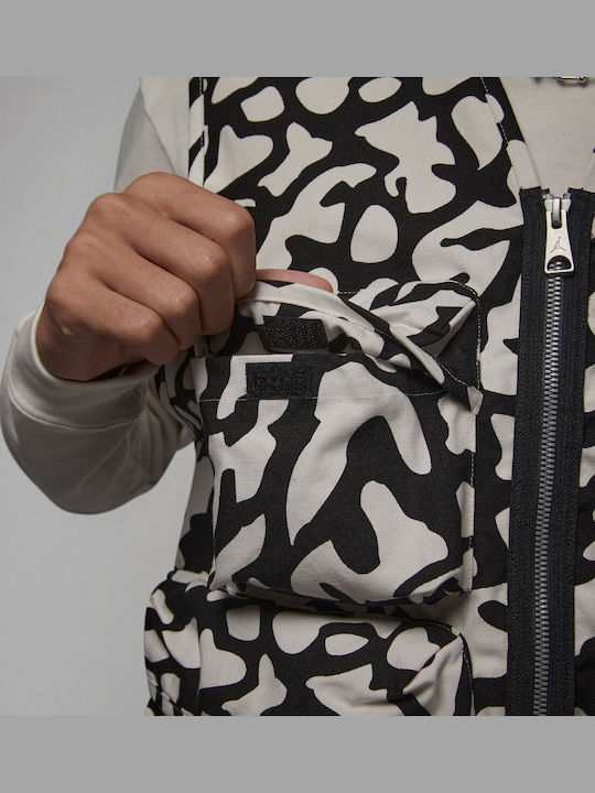 Ärmellos Jacke Black