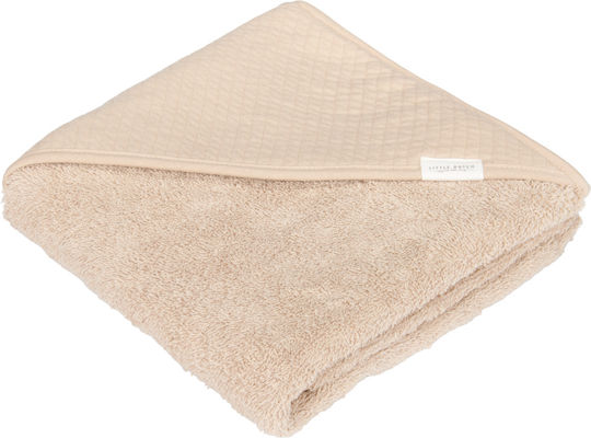 Little Dutch Baby Bath Towel with Hood 75x75cm