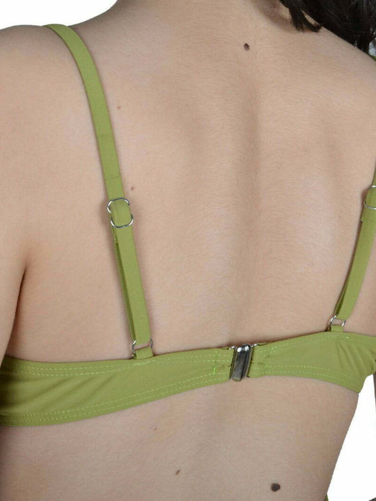 Costum De Baie Întreg Cu Decupaje Kaki