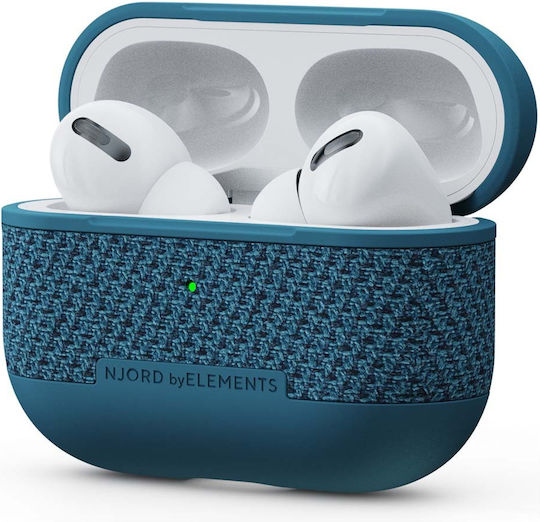 Njord Θήκη Υφασμάτινη σε Μπλε χρώμα για Apple AirPods Pro