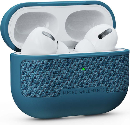 Njord Θήκη Υφασμάτινη σε Μπλε χρώμα για Apple AirPods Pro