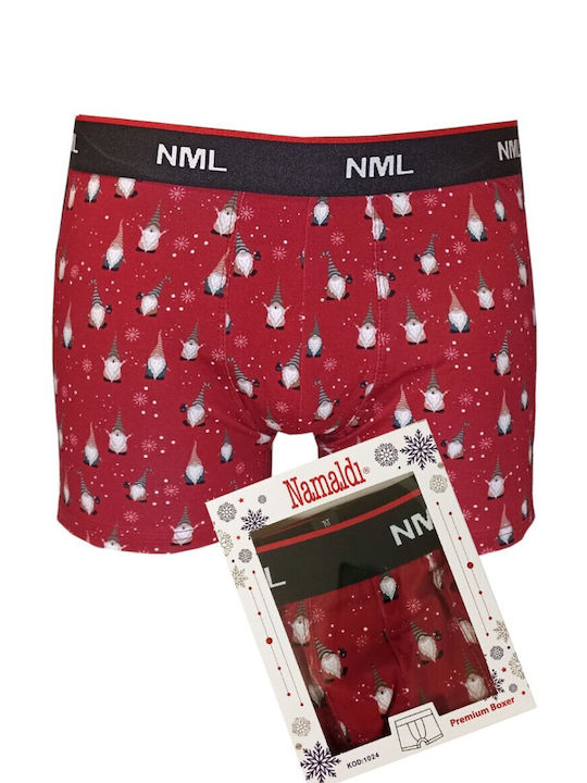 Namaldi Men's Boxer Red