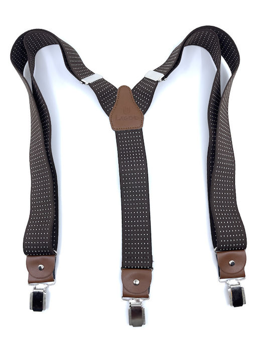 Legend Accessories Тиранти Printed Brown