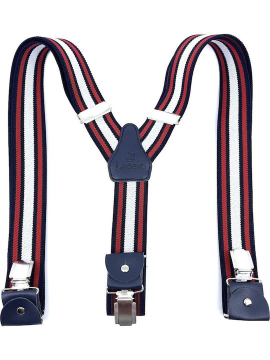 Legend Accessories Тиранти Отпечатани Black/Red/White