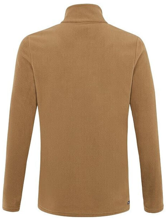 Long Sleeve Athletic Blouse Sandy Brown.