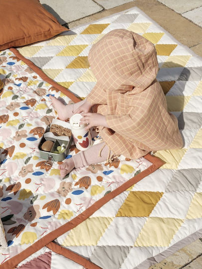 Baby Quilt Baumwolle Yellow 110x140cm