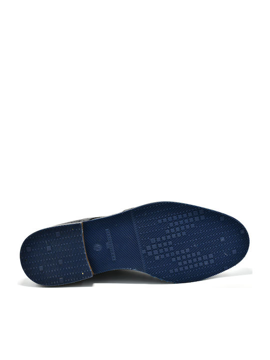 Pantofi Oxford Barbati Albastru