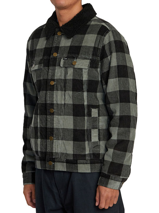 Дълъг Ръкав Рипсено Кадифе Overshirt Многоцветен