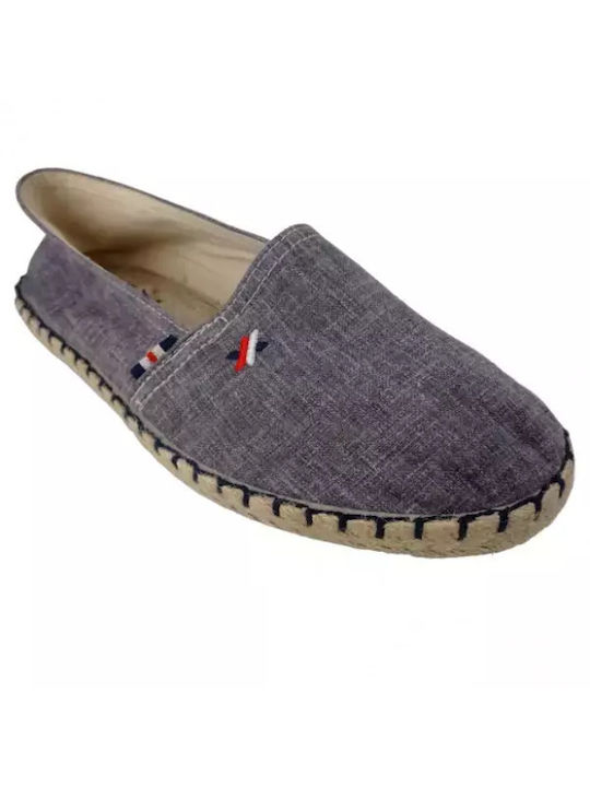 Adam's Shoes Herren Espadrilles in Blau Farbe