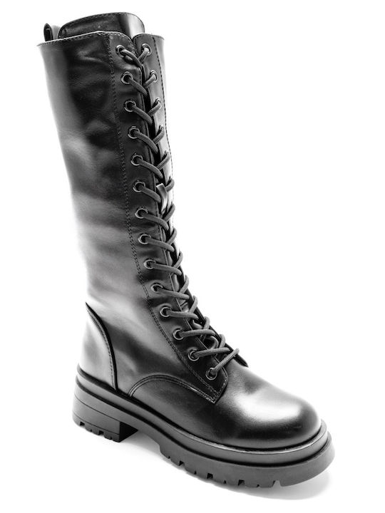 Plato Damenstiefel Schwarz