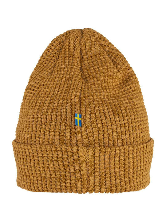 Tab Beanie Unisex Σκούφος Πλεκτός σε Navy Μπλε χρώμα