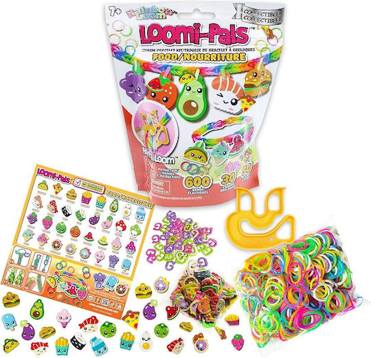 Rainbow Loom Hair ties Loomi-pals Food Bracelet for Children 7+ years Years