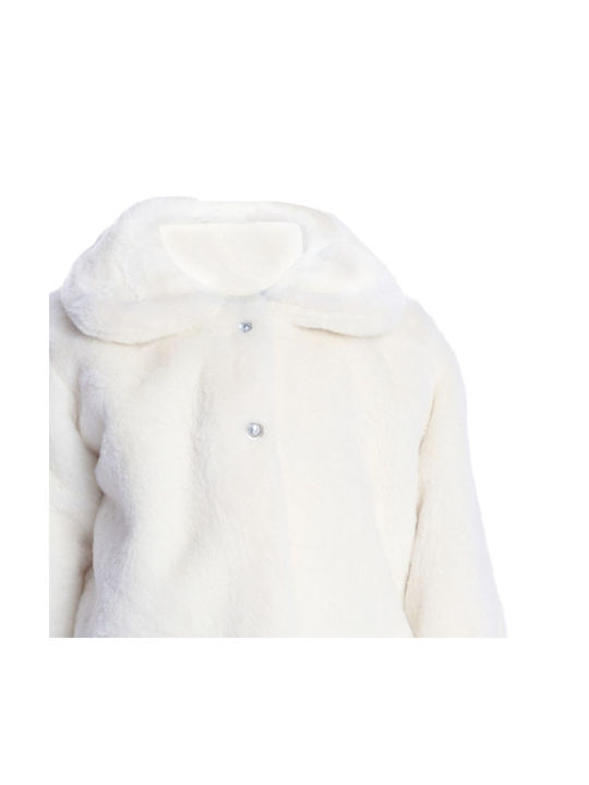 Joyce Kids Casual Jacket White.