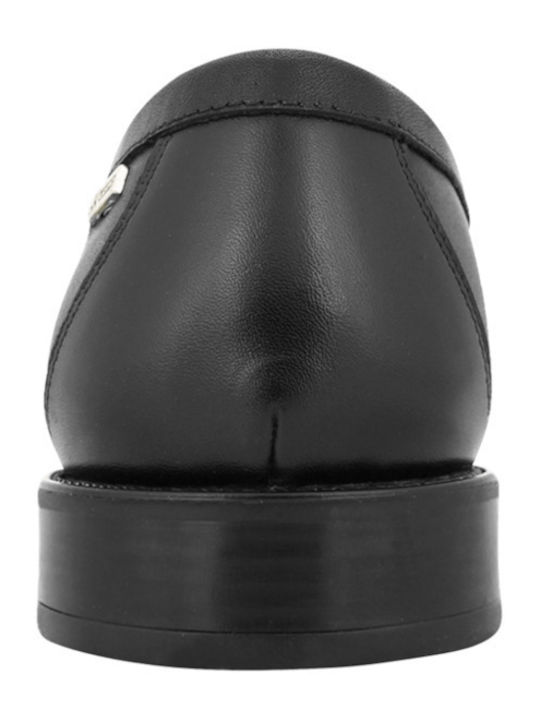 Men's Leather Loafers Black