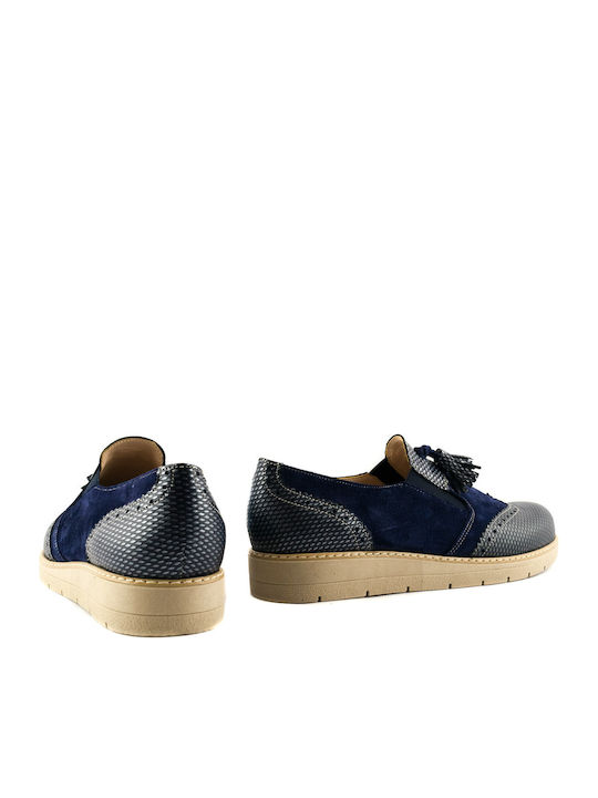 Women's Oxford Shoes Blue