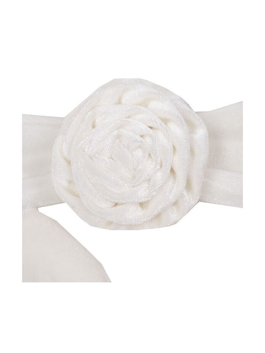 Kamtex Baby Set of Turbans in White Color