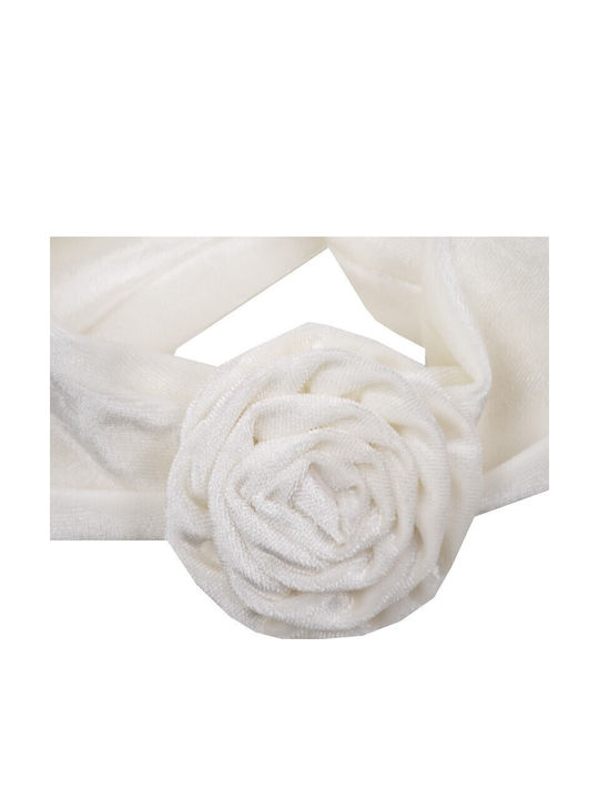 Kamtex Baby Set of Turbans in White Color