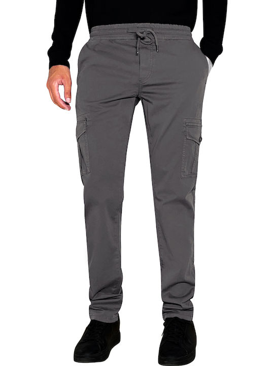 Pantaloni Elastic Gri