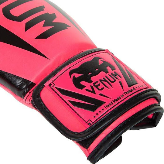 Venum Elite Γάντια Πυγμαχίας Δερμάτινα για Αγώνα Ροζ