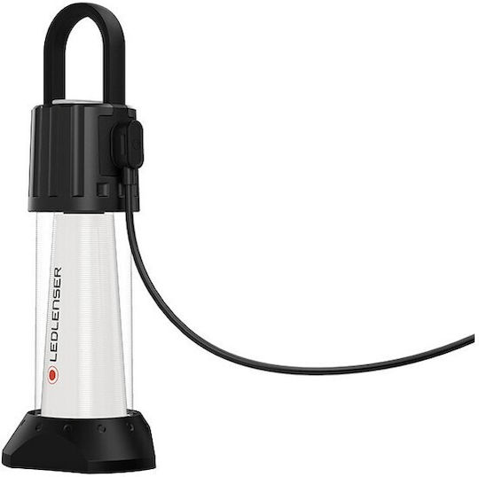 LedLenser Ml6 Led Rechargeable Lantern for Camping with Flashlight 750 Lumens White