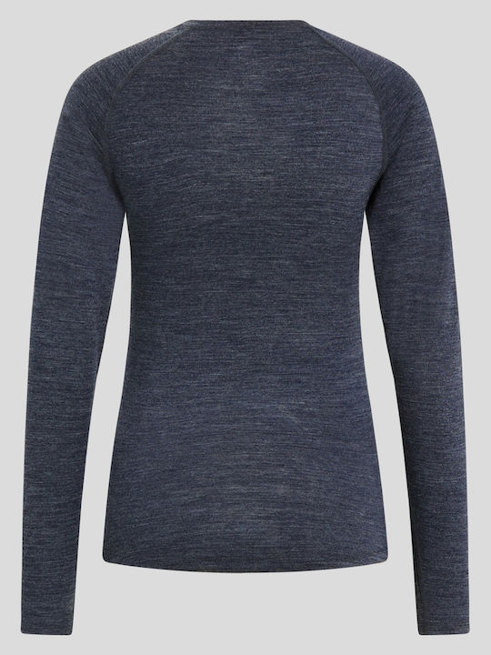 Odlo Performance Wool 150 Women's Thermals Long-Sleeved Shirt Purple