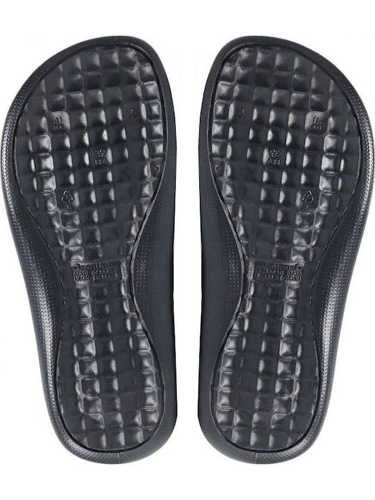 Herren Slides Anatomisch Schwarze
