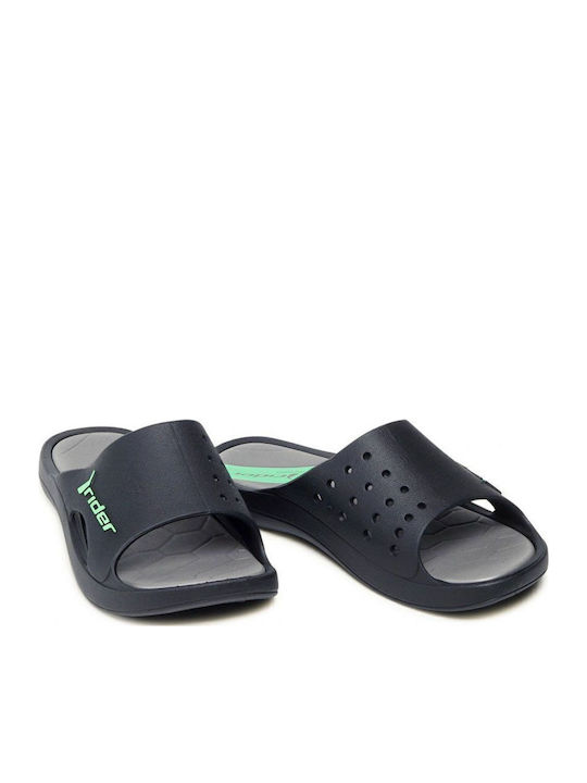 Herren Slides Anatomisch Schwarze