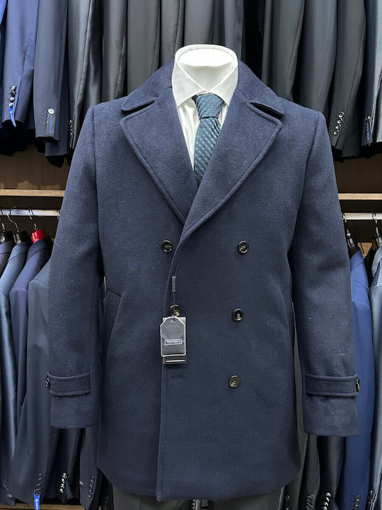 Men's Coat Navy Blue