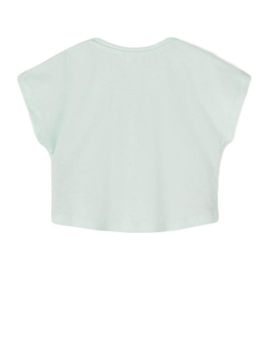 Name It Kids Crop Top Short Sleeve Green