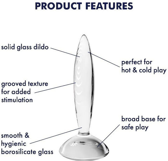 Satisfyer Satisfyer Sparkling Crystal Anal Plug Transparente