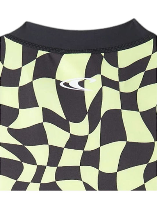 O'Neill Skin Παιδικό Μαγιό Μπλούζα Sunny Lime