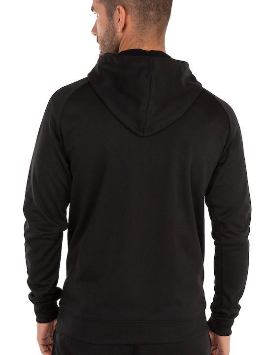 Joma Men's Sweatshirt with Hood Black