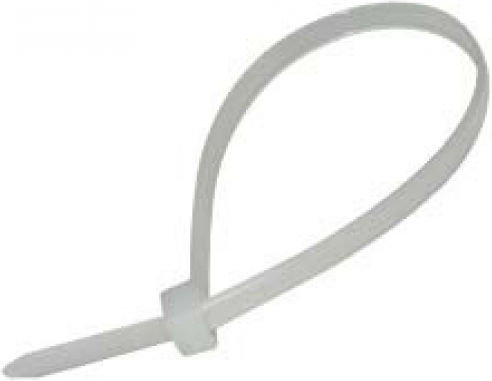CHS PC Kunststoff Kabelbinder 250mmx3.5mm in Weiß Farbe (300 Stück) 02.012.0035