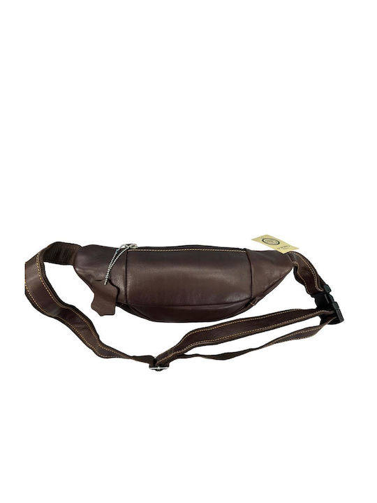 Kappa Bags 131 Leather Waist Bag Brown