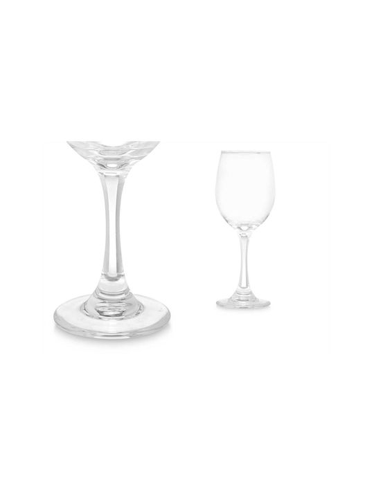 Vivalto Set Gläser für Weißwein aus Glas Mit Stiel 340ml 24Stück