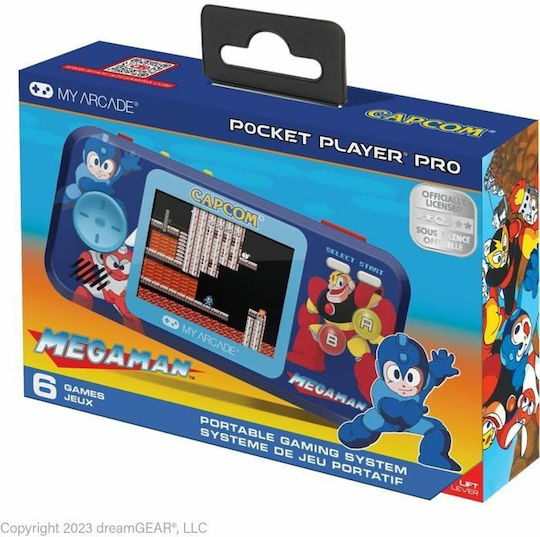 My Arcade Pocket Player PRO - Megaman (EN-FR) Consolă Portabilă pentru Copii