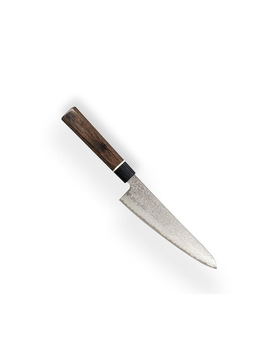 Senzo Suncraft Black Messer Santoku aus Damaststahl 14.3cm
