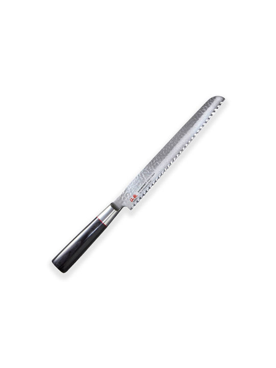 Senzo Suncraft Classic Μαχαίρι Ψωμιού από Δαμασκηνό Ατσάλι 22cm