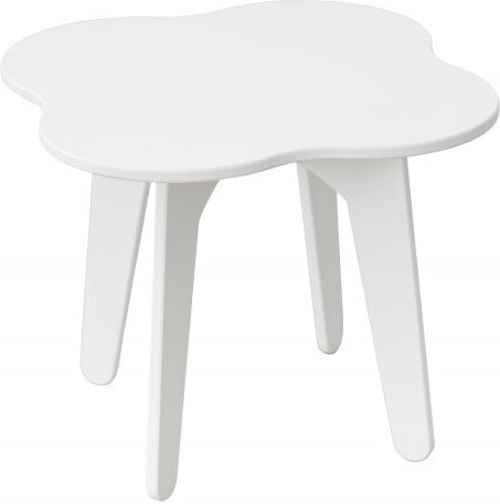 Kids Table and Chairs Set made of Wood White BabyCute