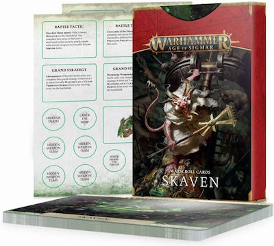 Games Workshop Warscroll Cards: Skaven Deck