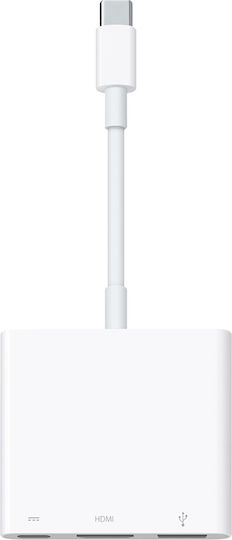 USB-C Männlich Zu USB-C Weiblich Konverter Weiß 1 Stück CO2-0093