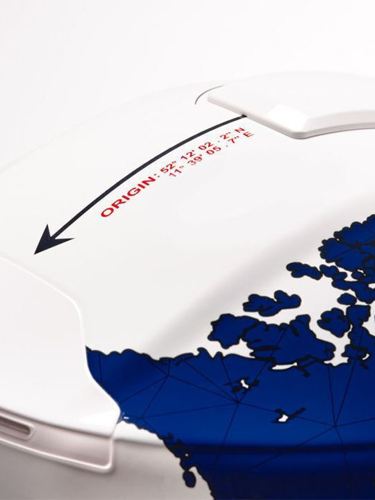 Schuberth C5 Globe Blue Κράνος Μηχανής Flip-Up ECE 22.06 1640gr με Sunvisor