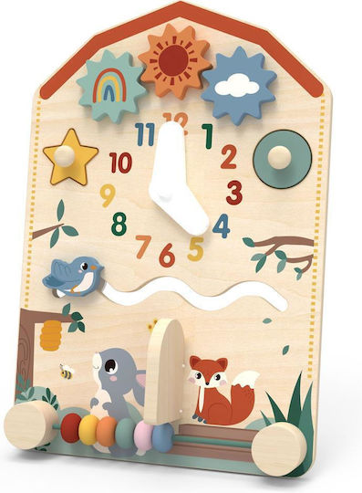 Luna Πίνακας Δραστηριοτήτων Educational Game Knowledge made of Wood for 3+ years Years Old