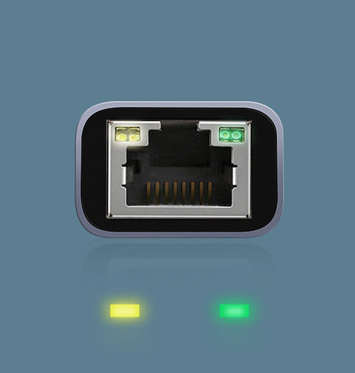 Ugreen CM199 USB-C Netzwerkadapter mit Verkabelter Verbindung Gigabit Ethernet