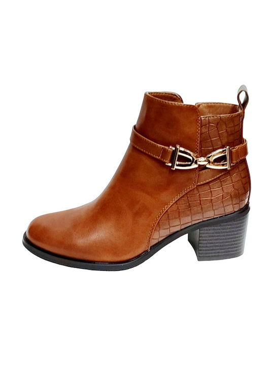 Diamantique Women's Ankle Boots Brown