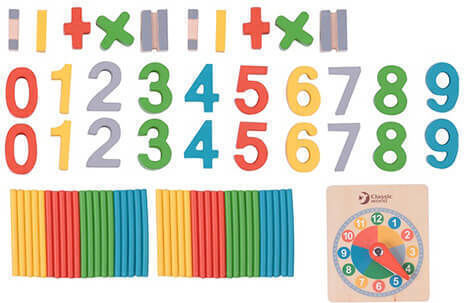 Classic World Educational Game Letters & Numbers for 3+ years Years Old